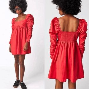 Free People Lindsey babydoll dress size medium NWOT